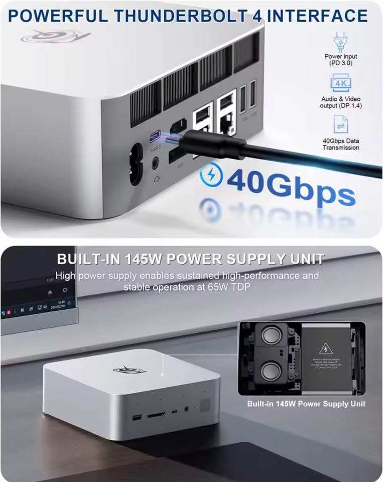 MINI PC BEELIINK ULTRA 9 185H - Image 5