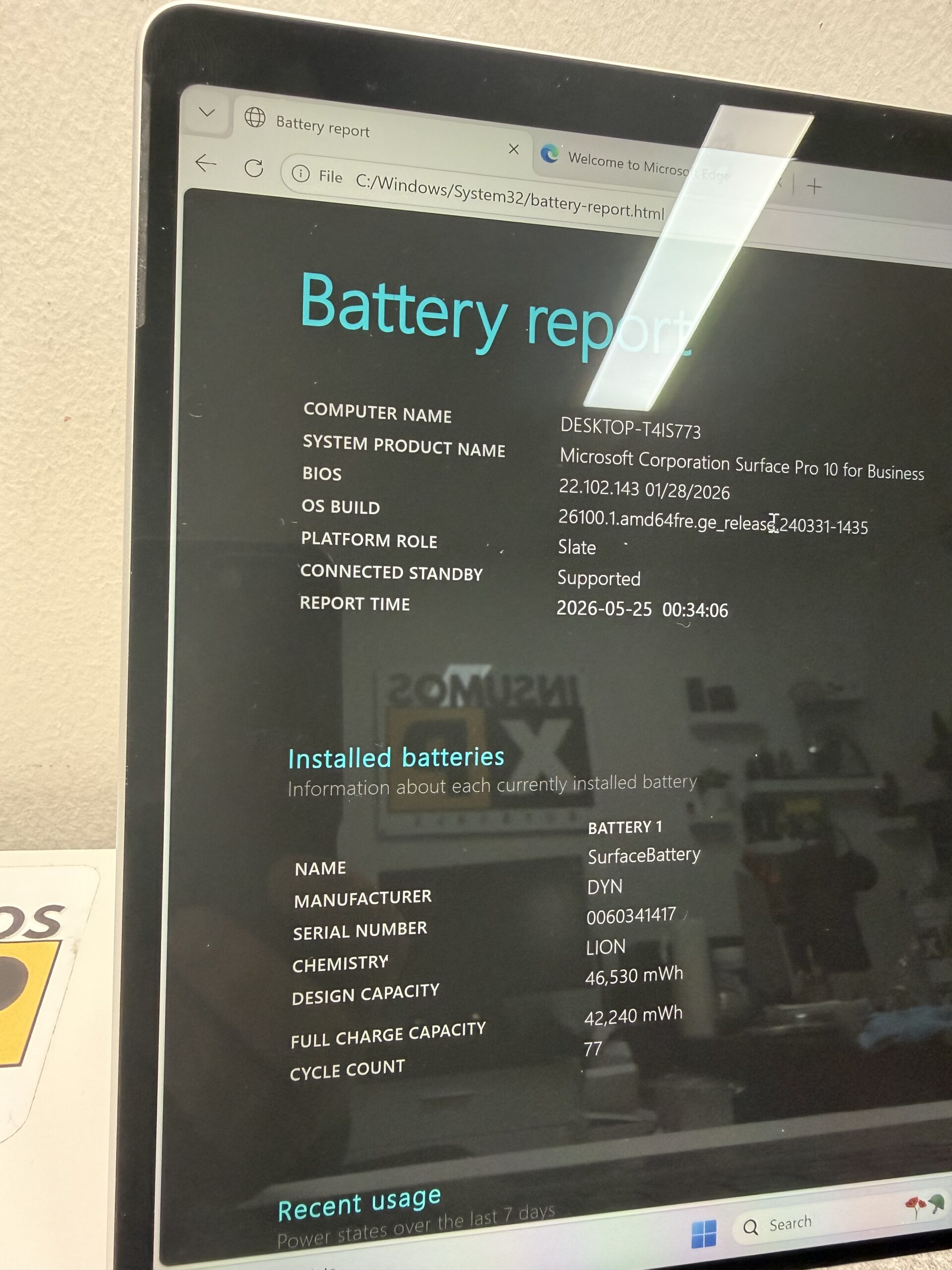 LAPTOP SURFACE PRO 10 - Image 4