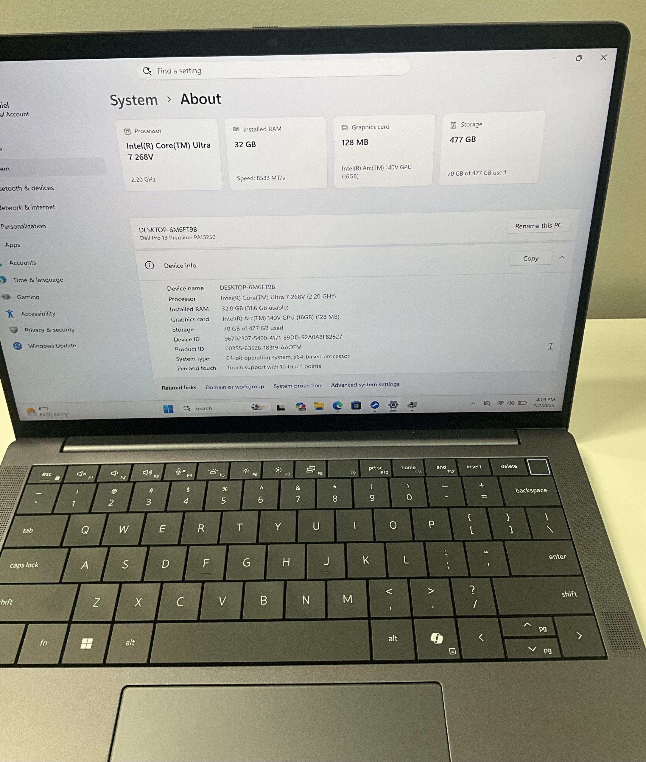 DELL 13 PRO PREMIUM - Image 4