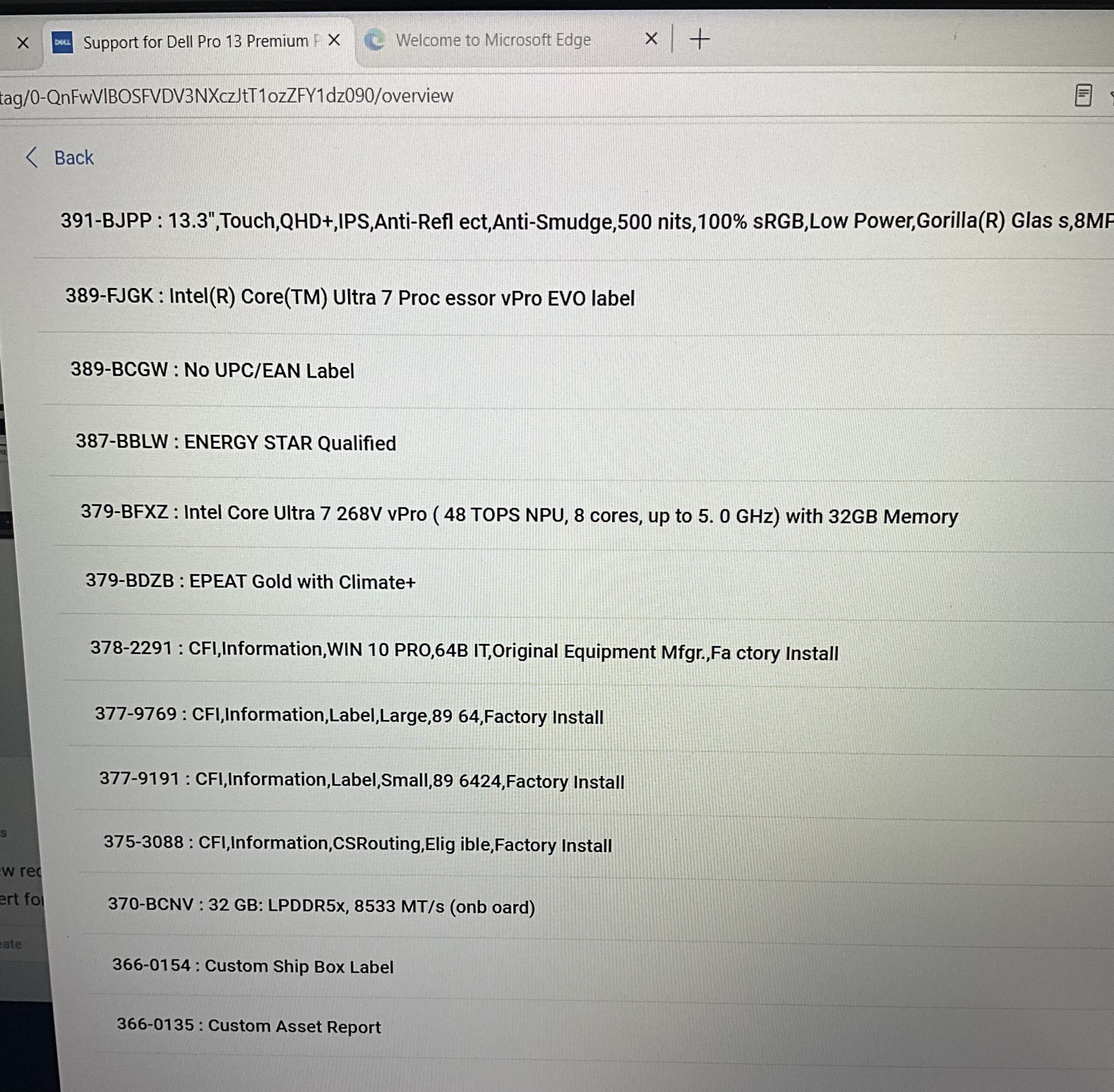 DELL PRO 13 PREMIUM U7 268V - Image 6